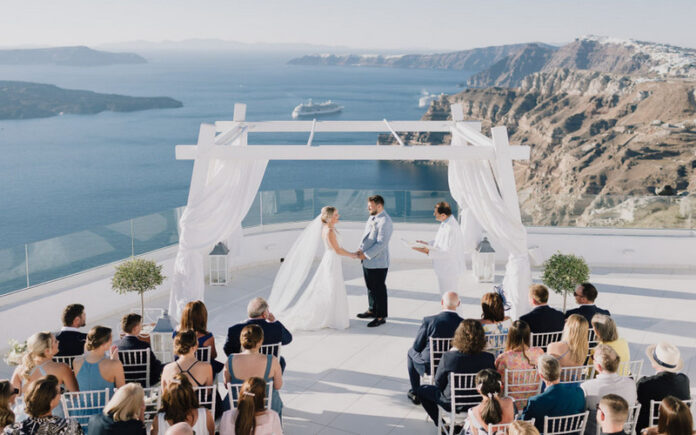 How to Plan a Destination Wedding in Santorini: Tips and Top Locations